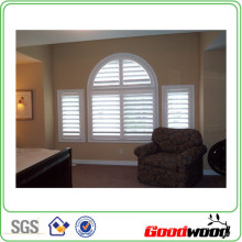 89mm Solid Wooden Plantations Shutters (SGD-S-6446)